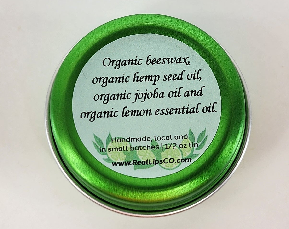 Lemon Lip Balm Organic