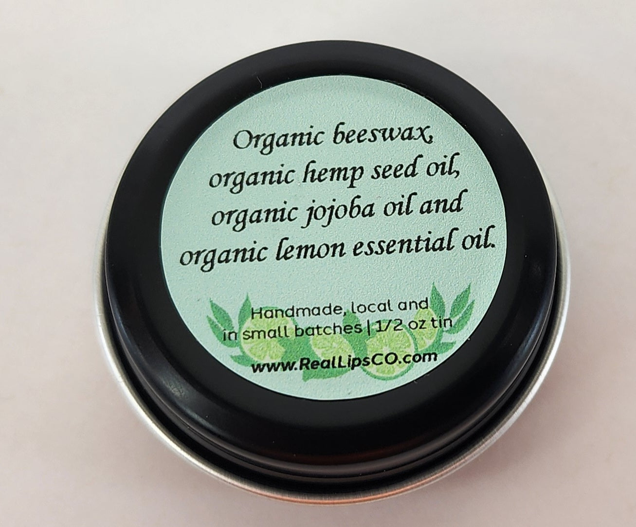 Lemon Lip Balm Organic