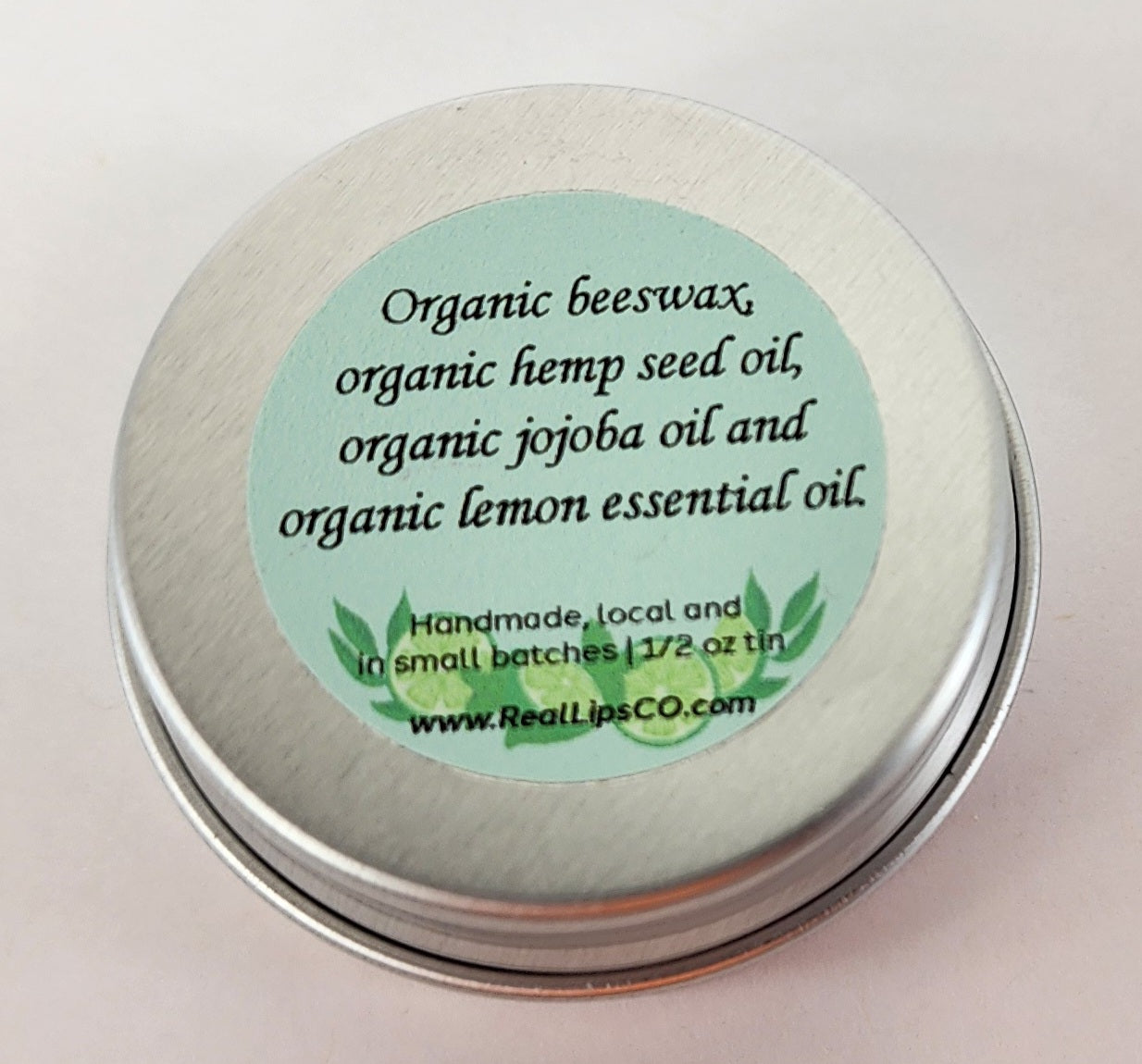 Lemon Lip Balm Organic