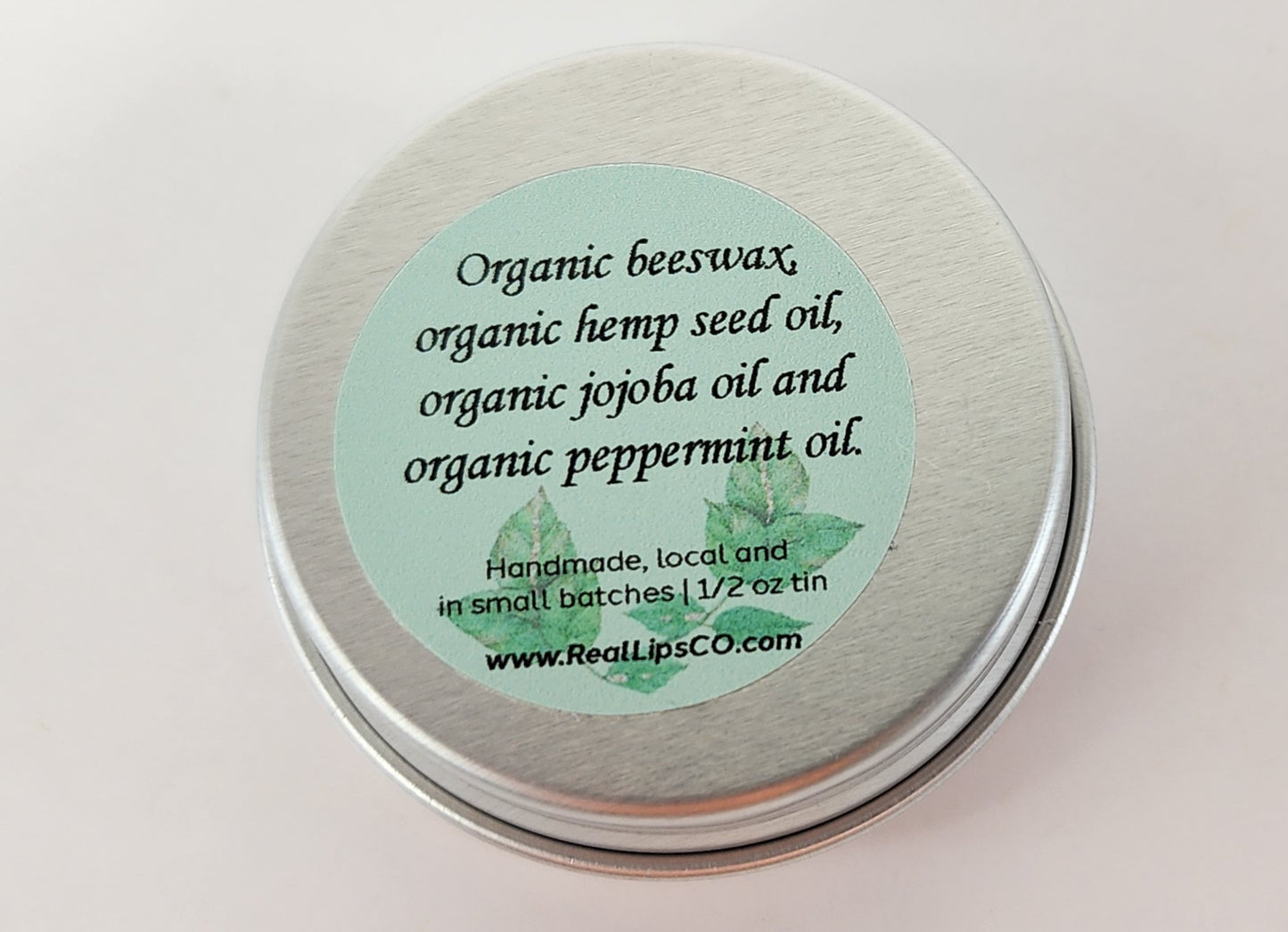Peppermint Lip Balm Organic